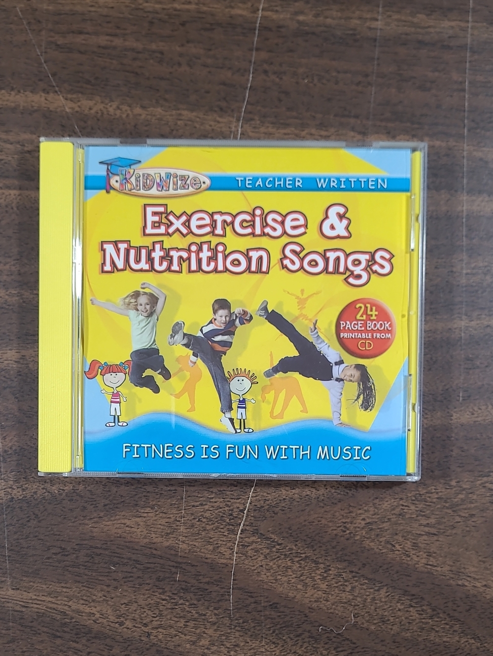 Exercise & Nutrition Songs Music CD - Childrens Song